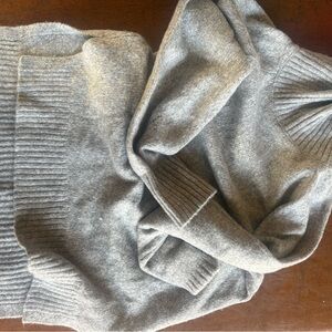 Calvin Klein Jeans Gray Turtleneck Sweater